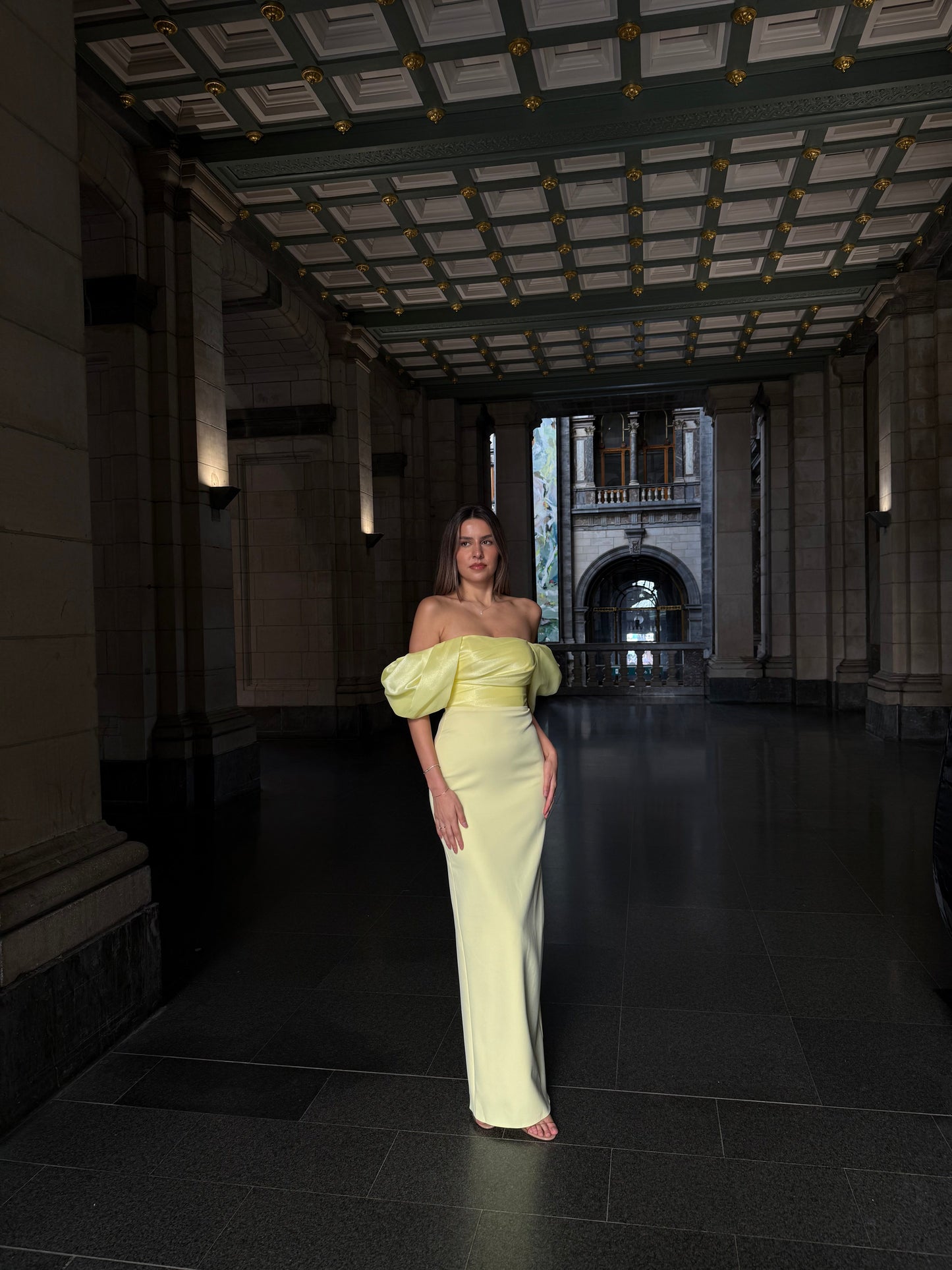 The Coco dress yellow