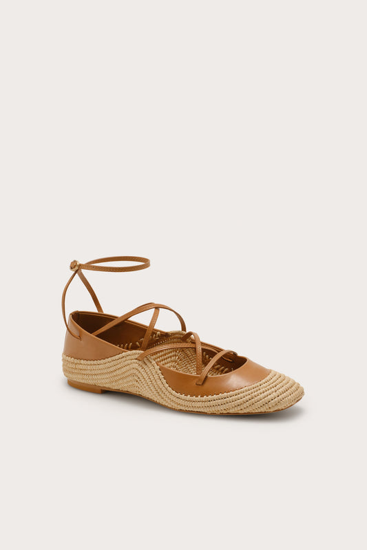 BECKETT BALLET FLAT - NATURAL