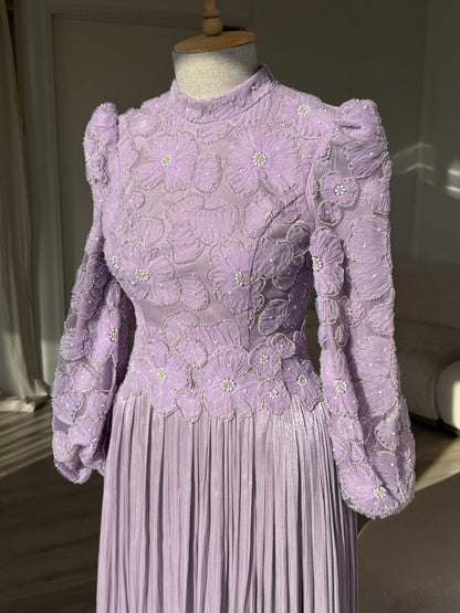The Larina dress lilac