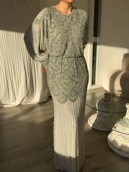 The Ceylan dress silver