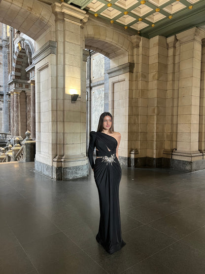 The Melissa dress black
