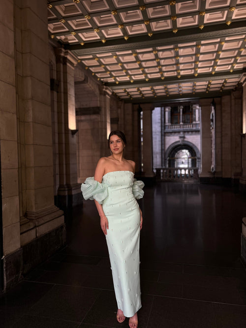 The Marilyn dress mint green