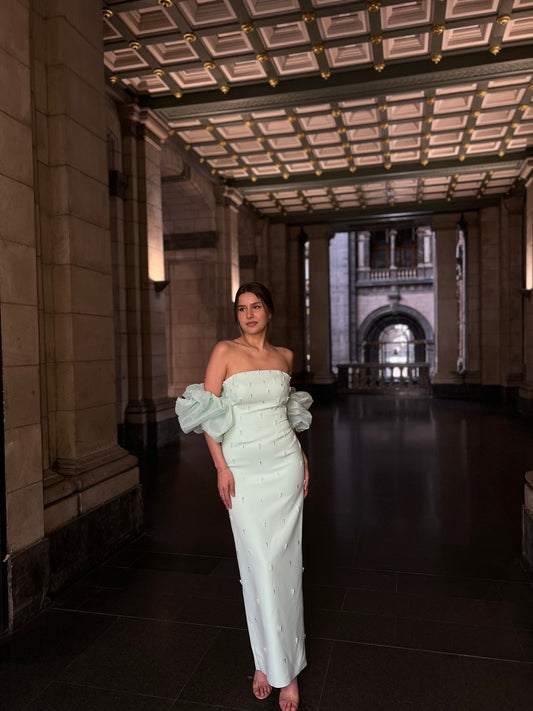 The Marilyn dress mint green