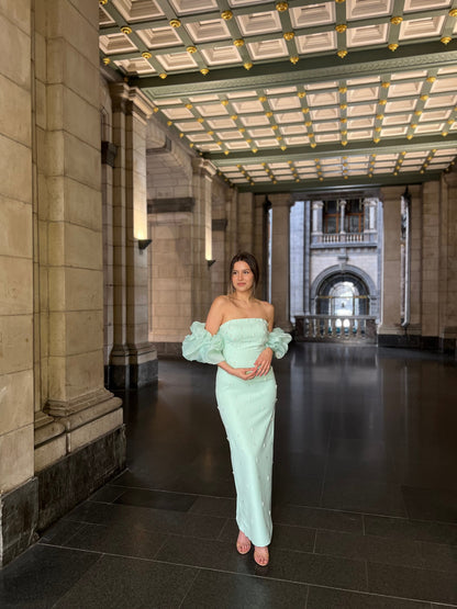 The Marilyn dress mint green