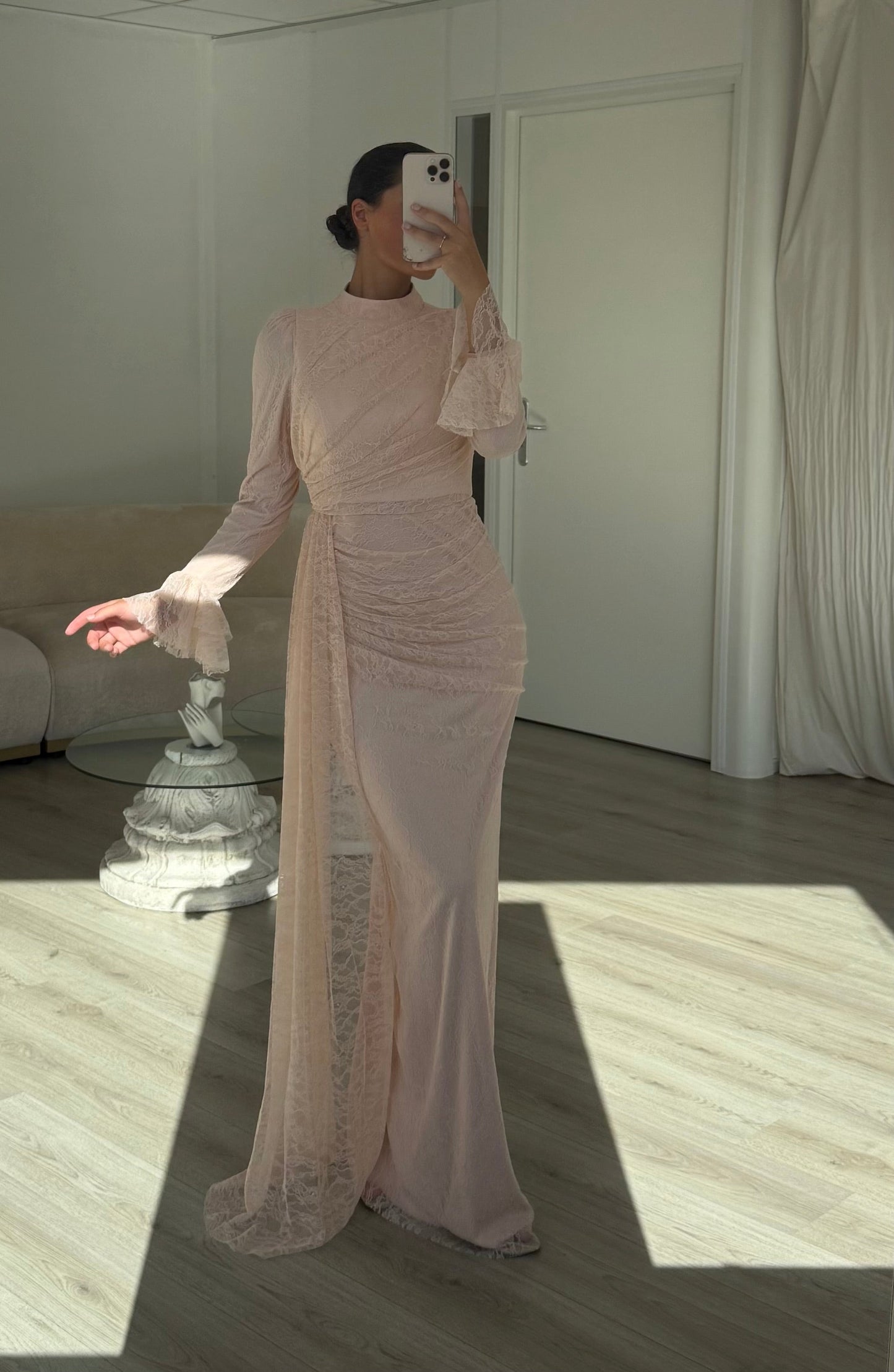 The Laciya dress soft pink
