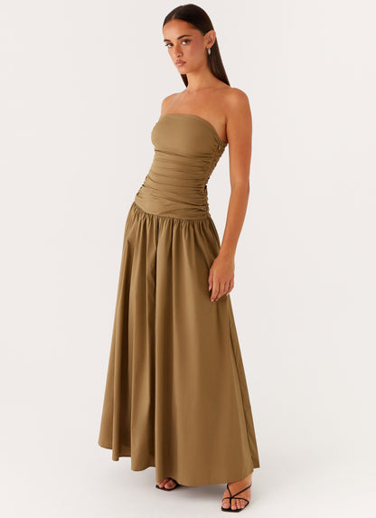 Carmel Maxi Dress - Khaki
