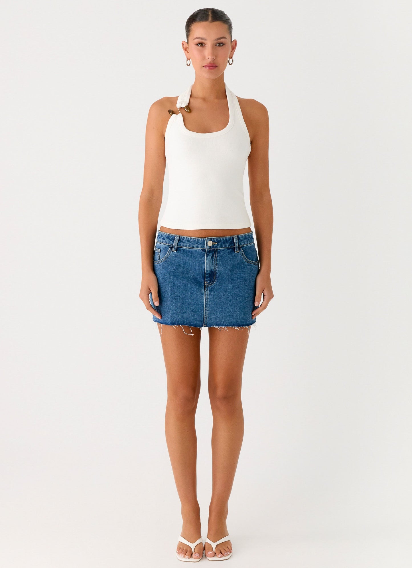 Cladena Top - White
