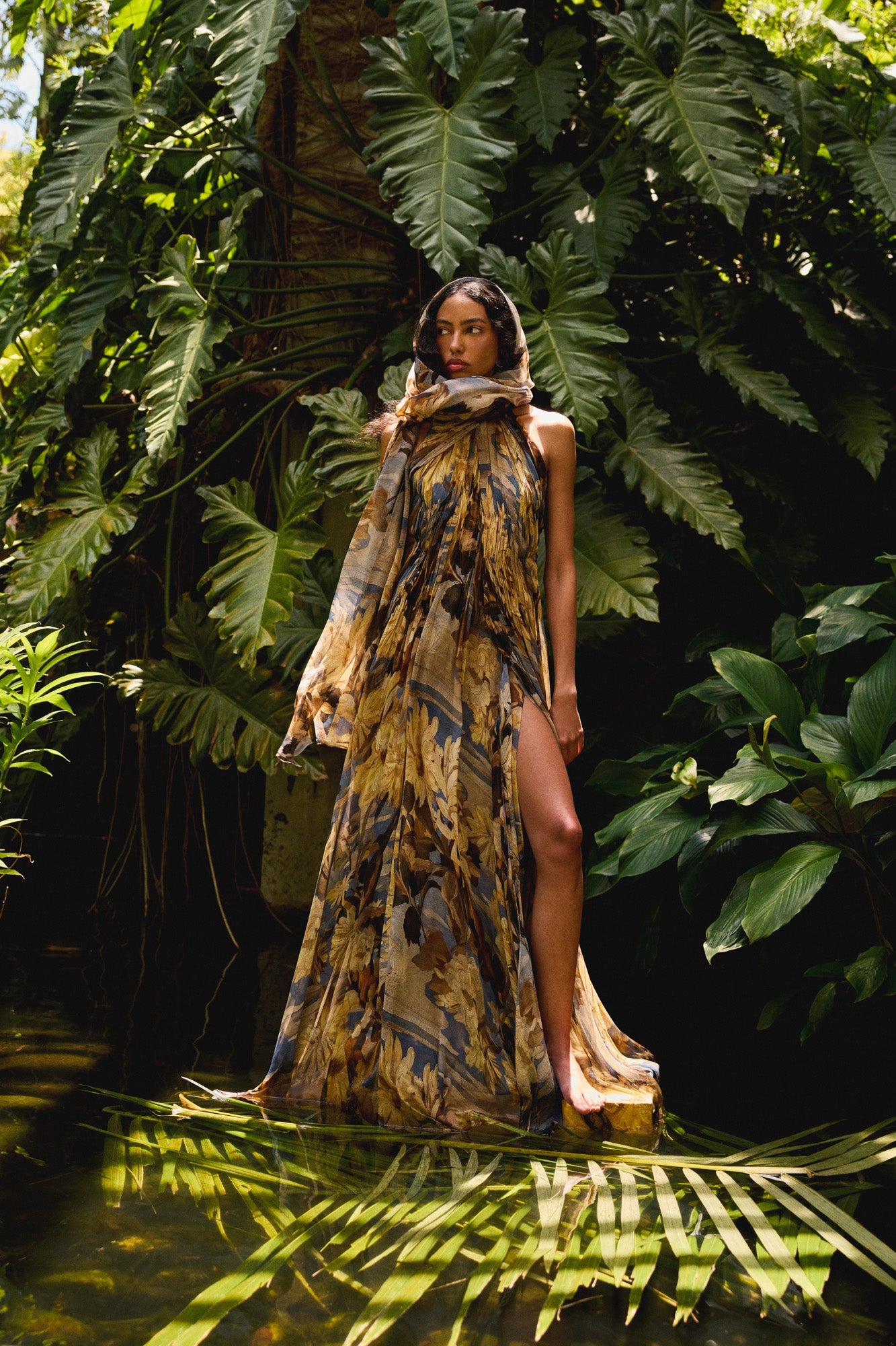 EMMITT GOWN - WILD DAHLIA