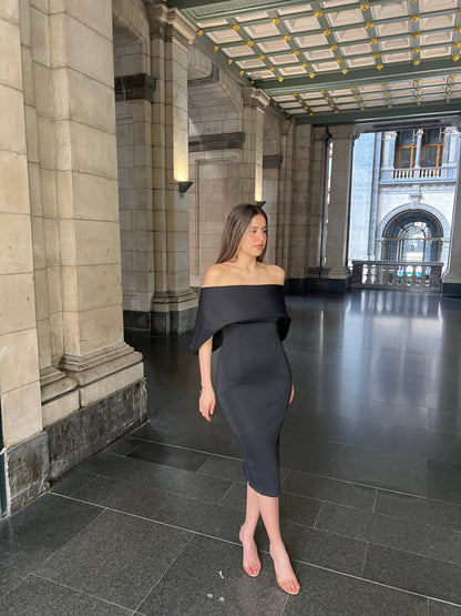 The Marielle dress black