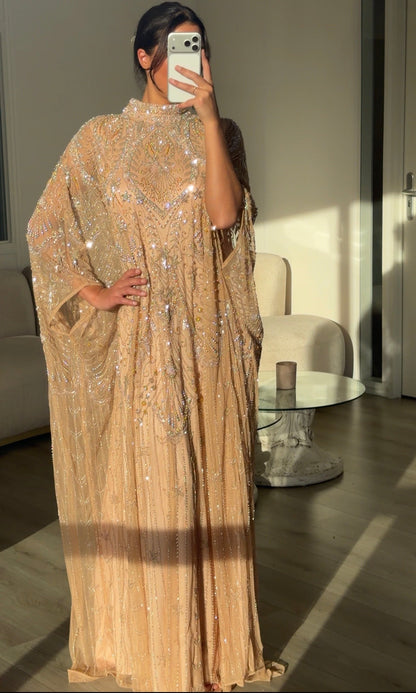 The Denala dress salmon