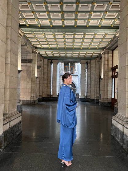 The Doa dress blue
