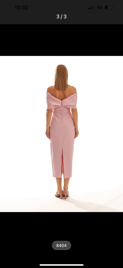 The Derin dress pink