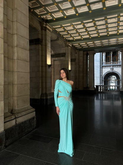 The Melissa dress mint blue