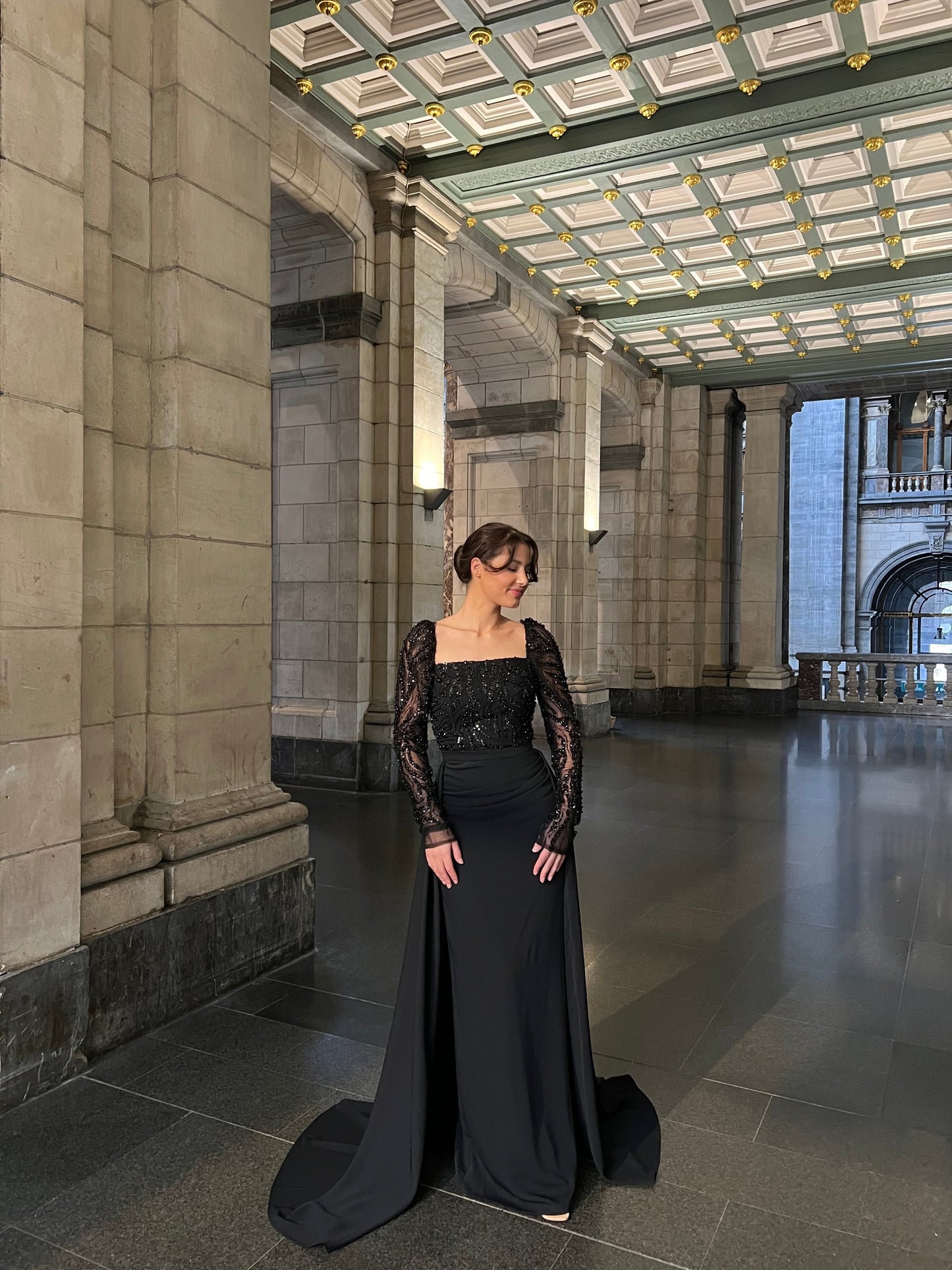 The Ayde dress black
