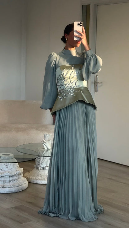 The Arola dress green