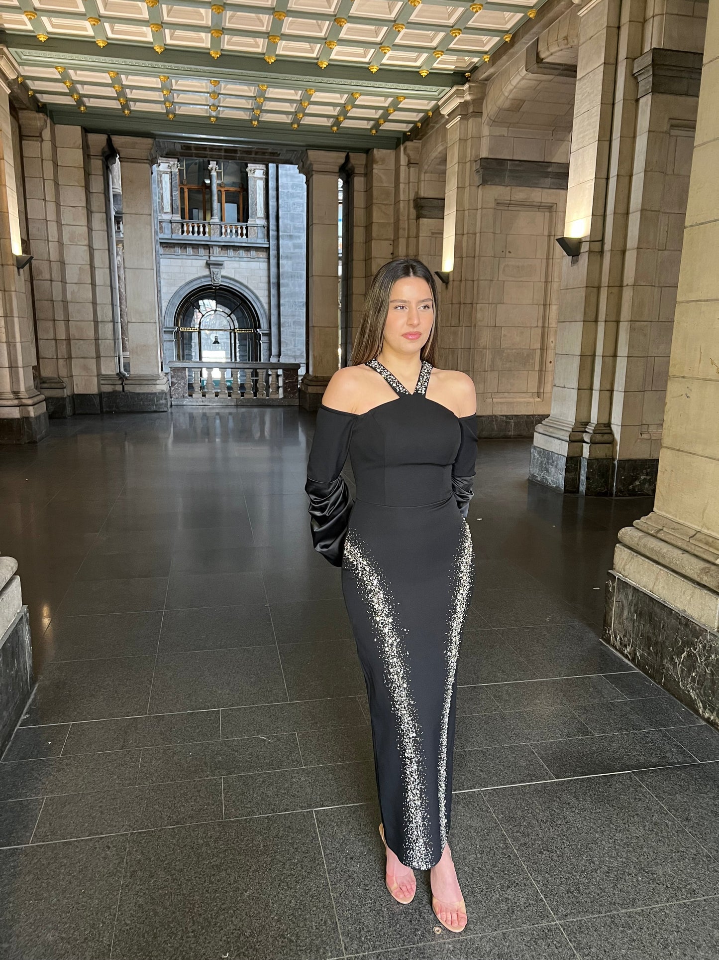 The Ayda dress black
