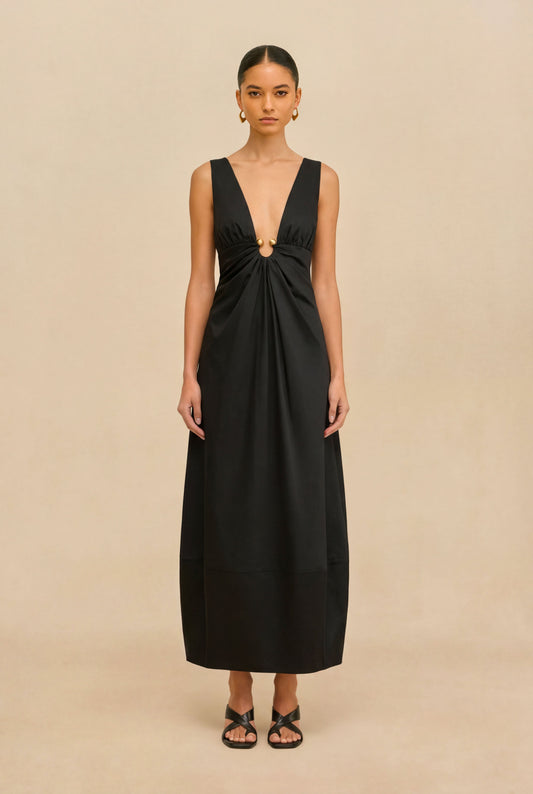 EBISU DRESS - BLACK