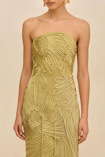 EDINA GOWN - GOLD