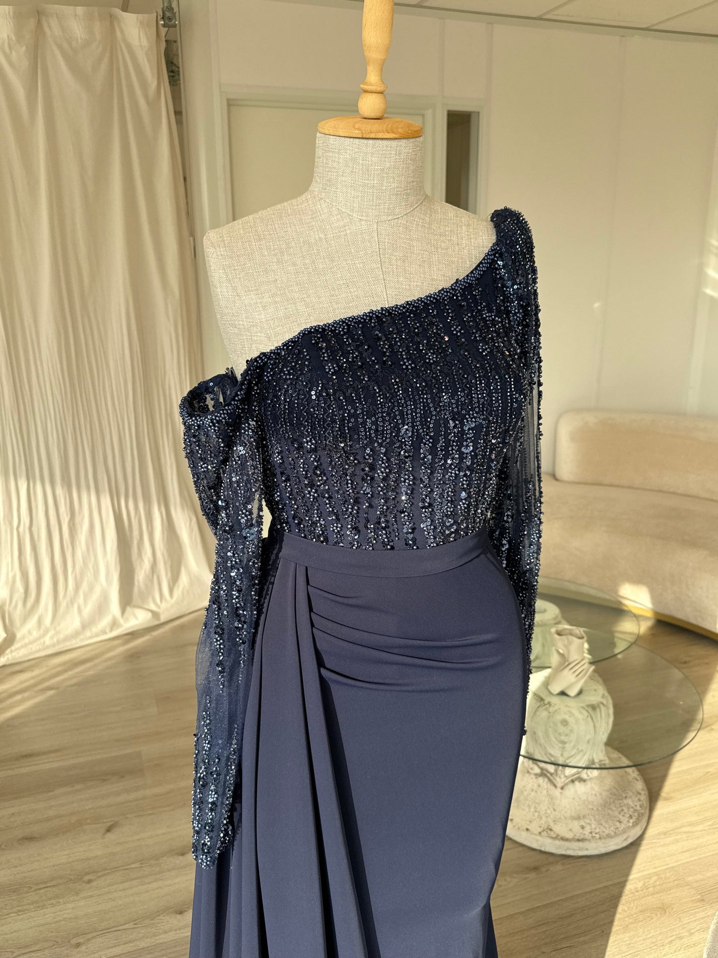 The Rüya dress navy blue