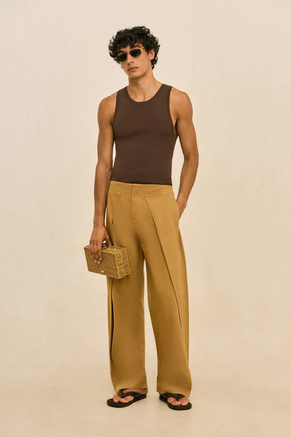 NINO PANT - TAUPE