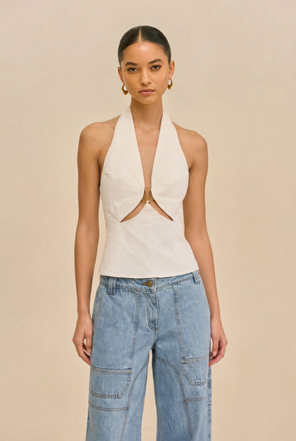 ELORAE TOP - OFF WHITE