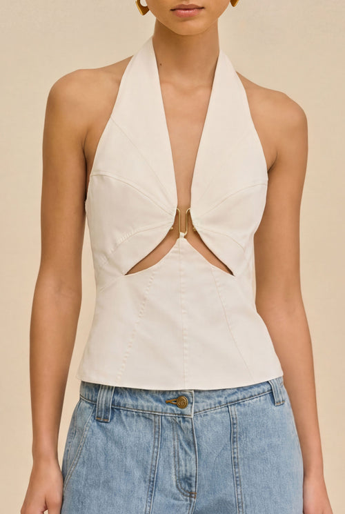 ELORAE TOP - OFF WHITE