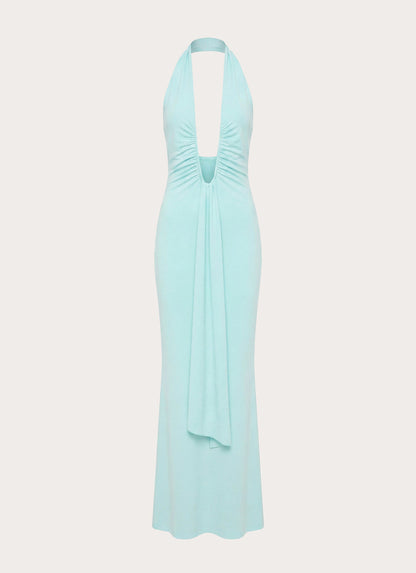 Emiliana Maxi Dress - Aqua
