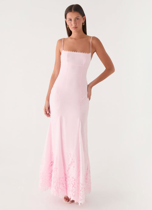 Esenia Maxi Dress - Pink