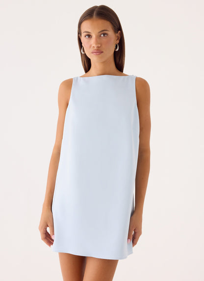 Ever Mine Mini Dress - Blue