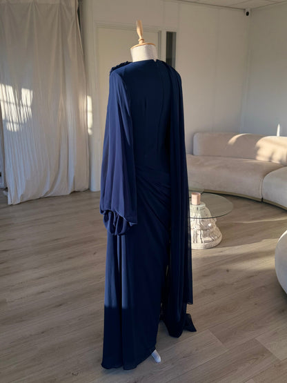 The Zehra dress navy