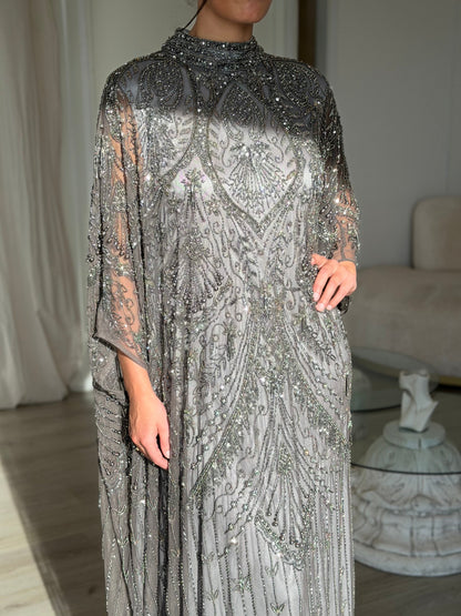 The Denala dress grey