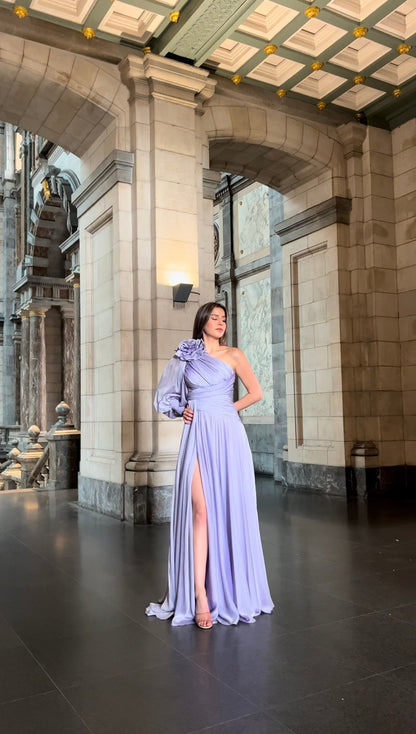 The Hira dress lilac