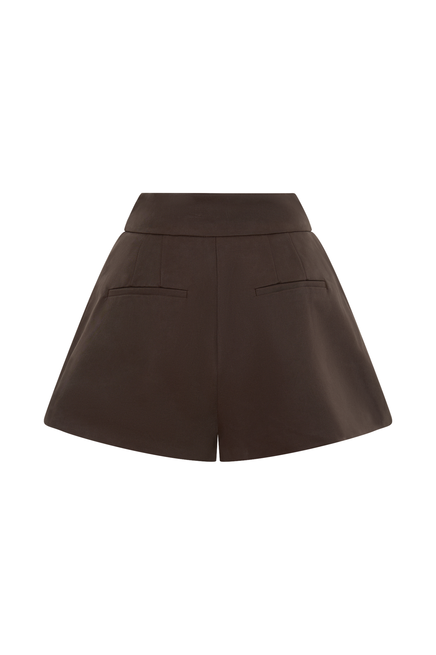 Alden High Waisted Short - Chocolate