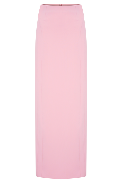 Alma High Waist Maxi Skirt - Candy Pink