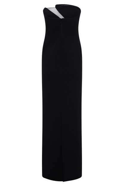 Lianne Strapless Maxi Dress - Black