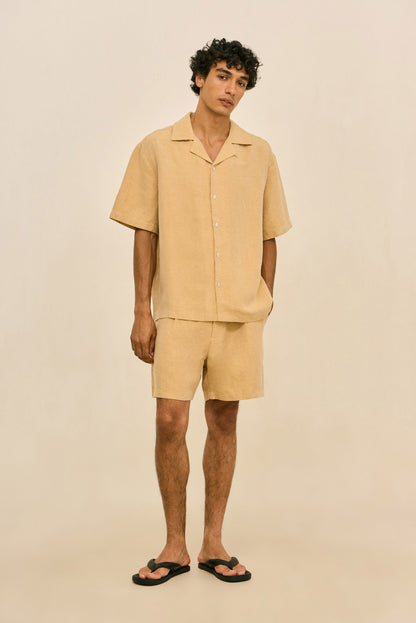 NICKLAUS SHORT - ALMOND
