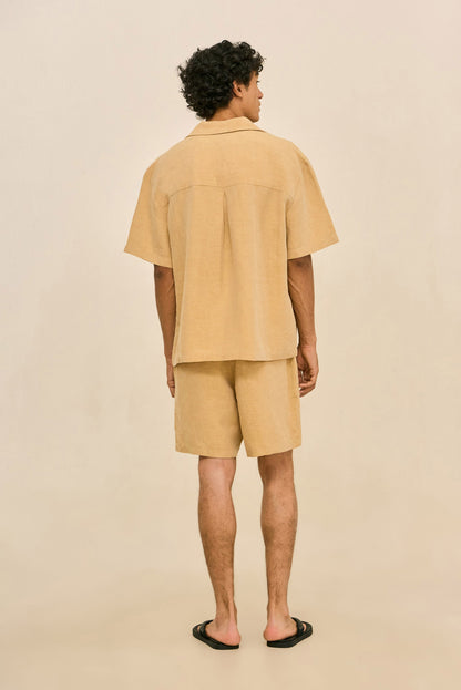 NICKLAUS SHORT - ALMOND
