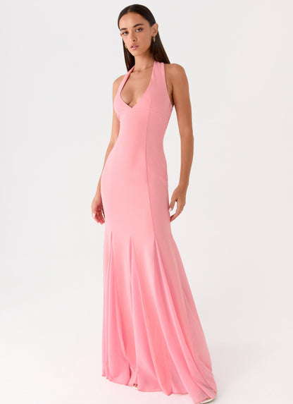 Girl Talk Maxi Dress - Pink
