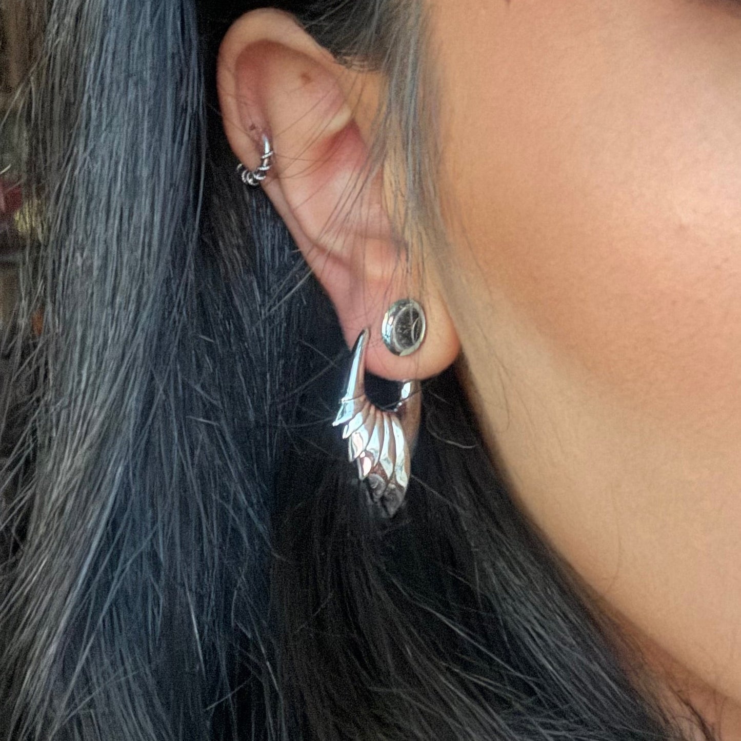 CARAPACE WING EARRINGS