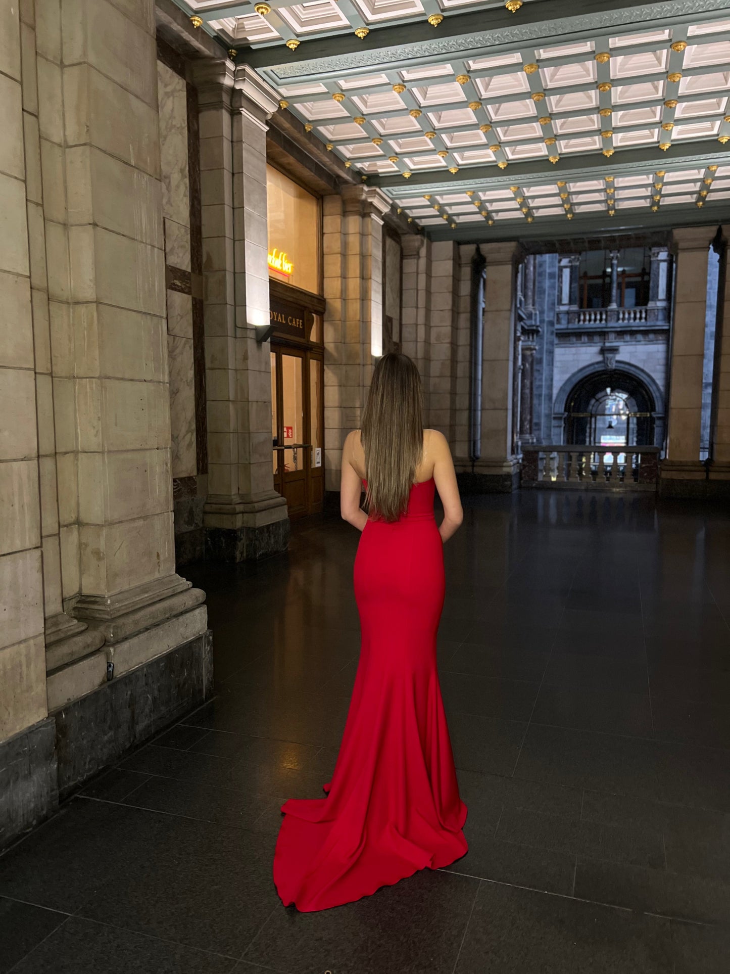 The Dilâ dress red