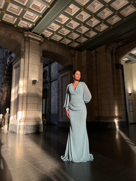 The Sevda dress mint