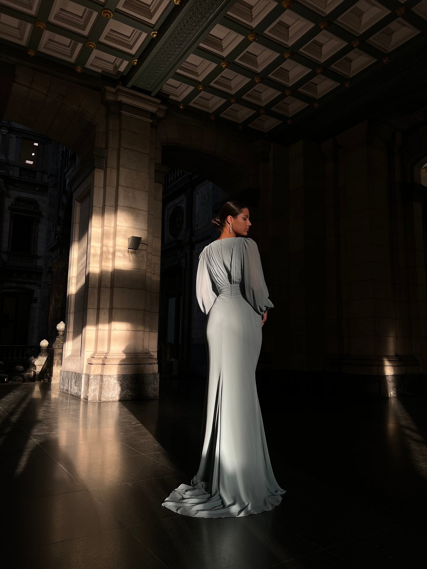 The Sevda dress mint