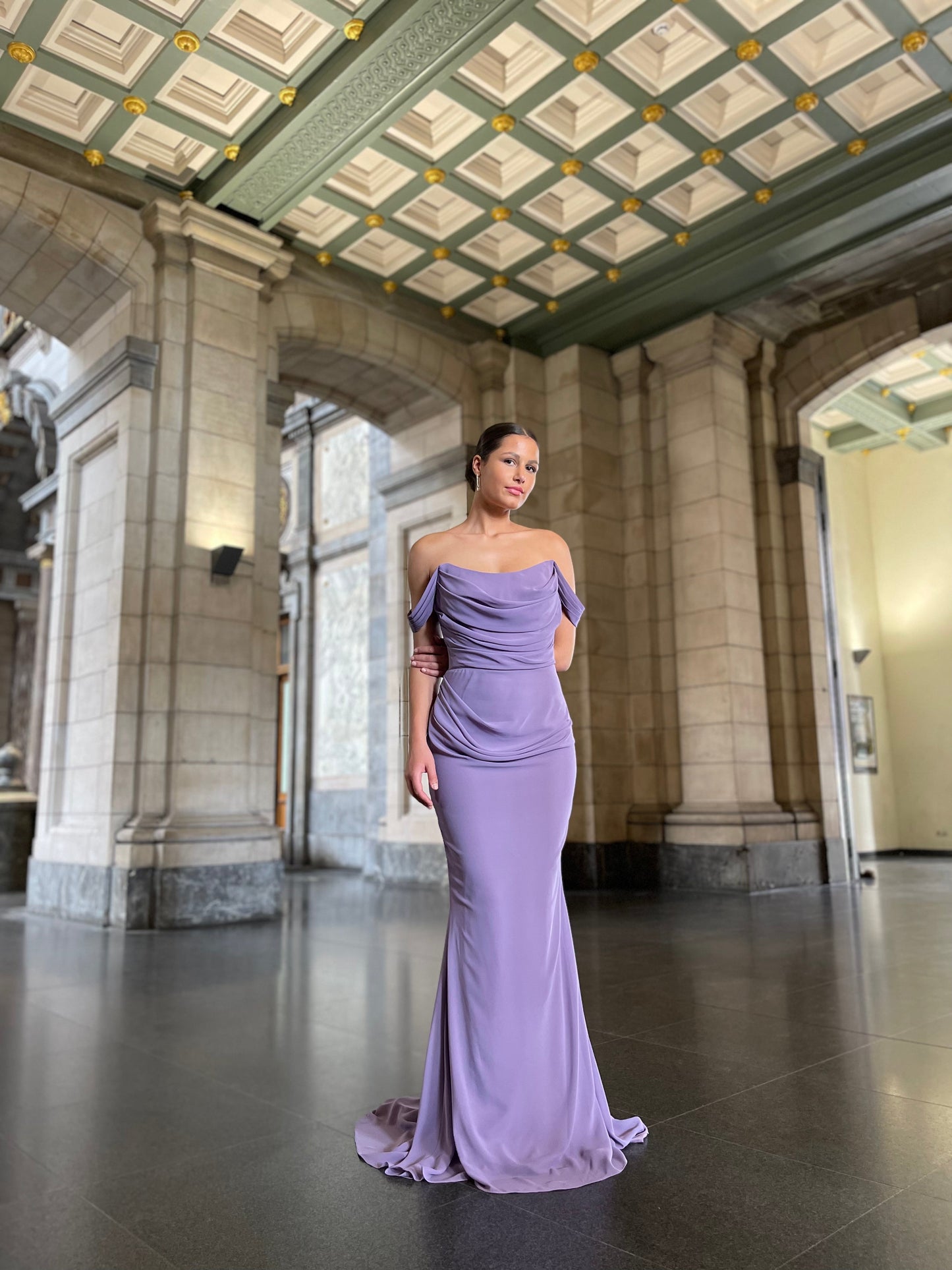 The Meyra dress lilac