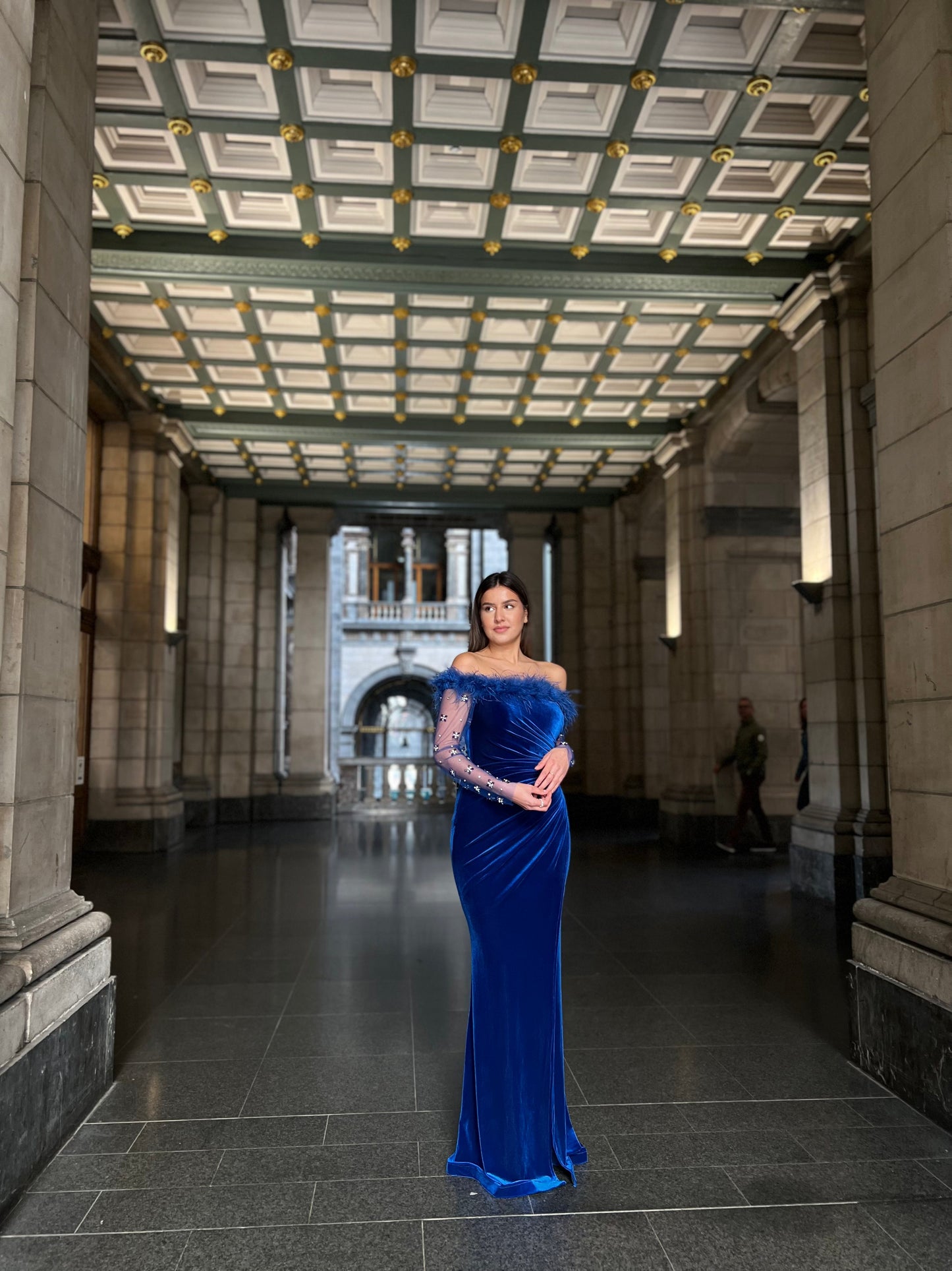 The Hilal dress blue
