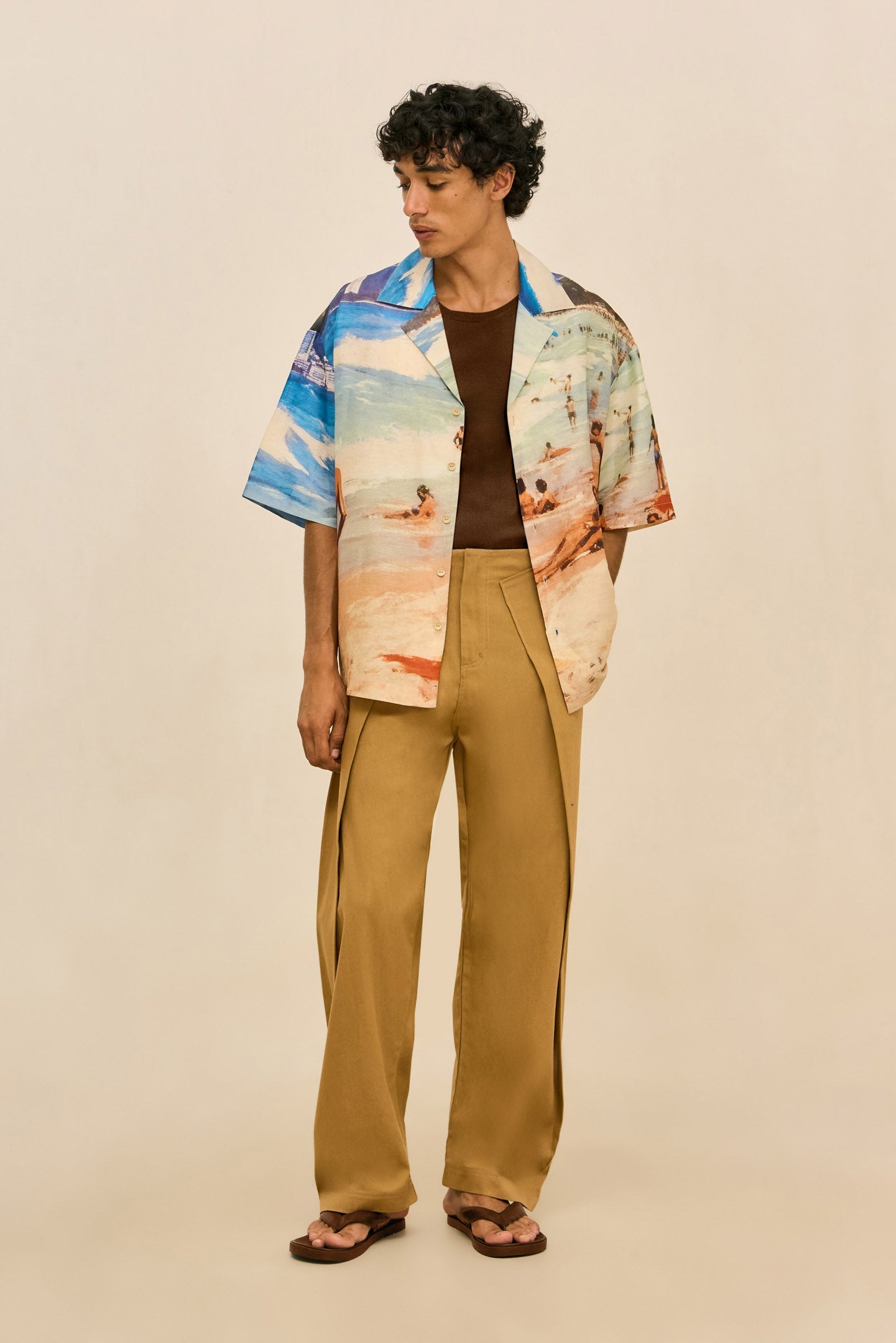 NINO PANT - TAUPE