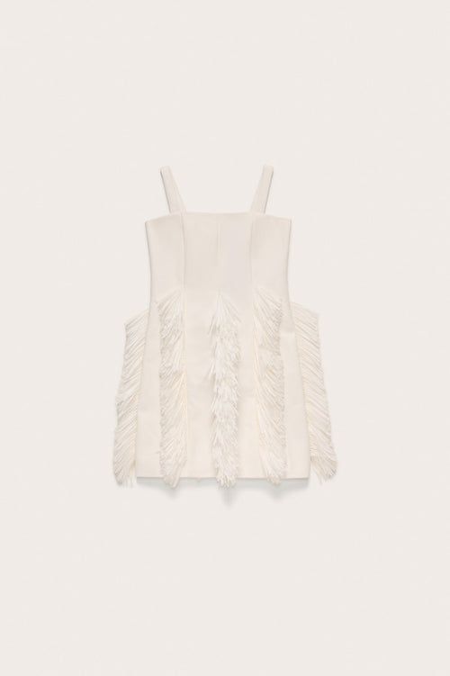 KIDS FREYA DRESS - OFF WHITE
