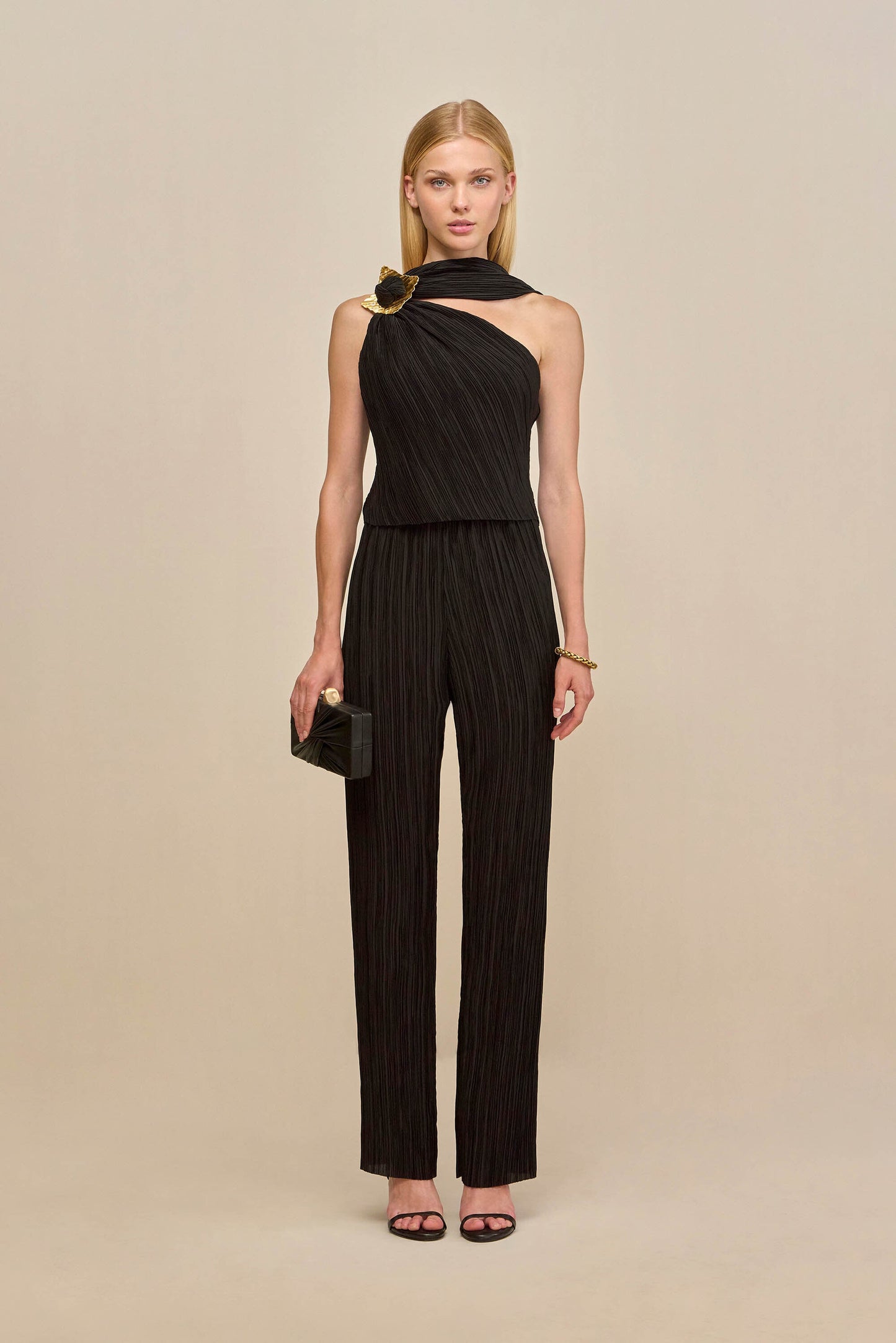MOIRA TOP - BLACK