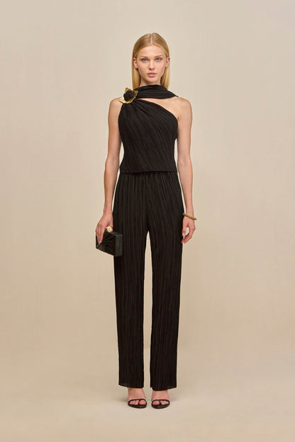 MOIRA TOP - BLACK