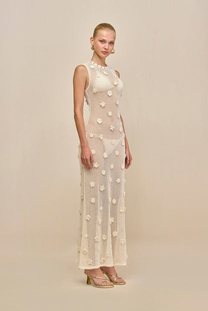 VERMEER DRESS - OFF WHITE