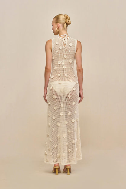 VERMEER DRESS - OFF WHITE